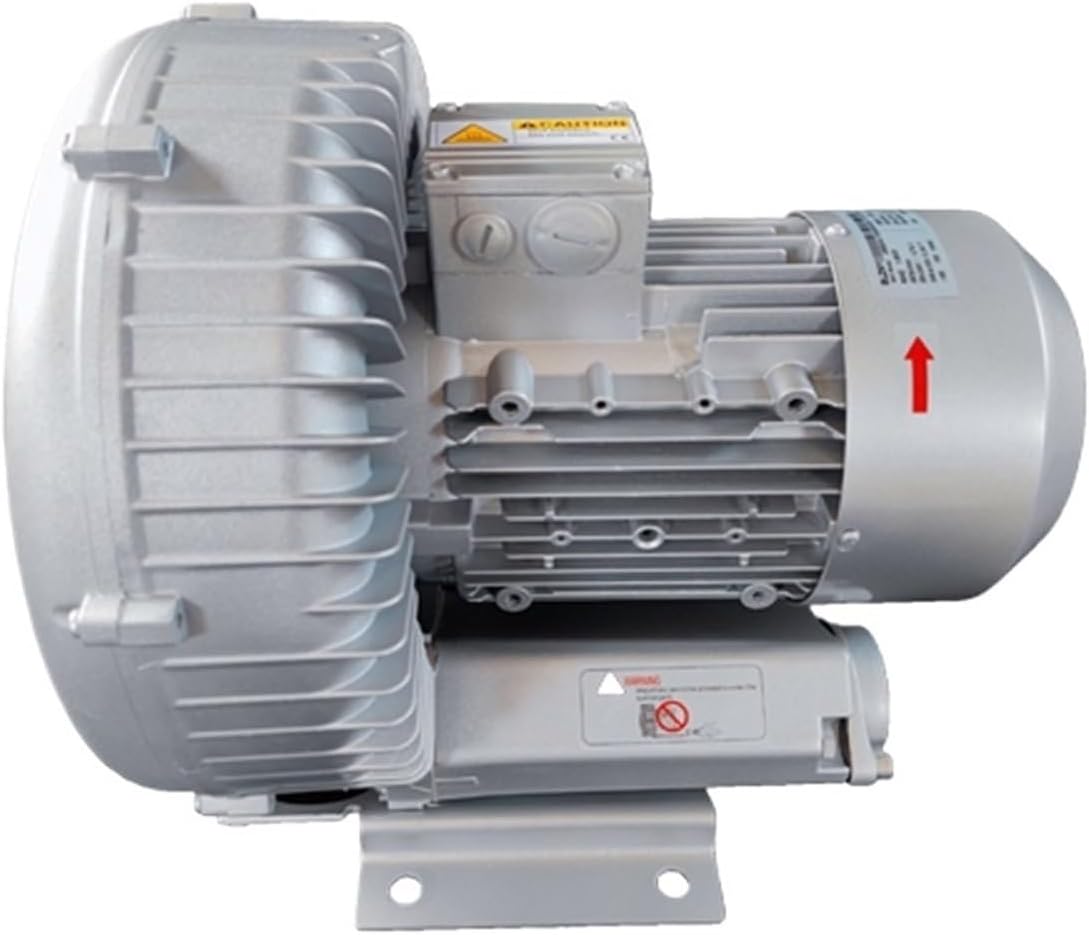 1pc High Gas Flow Regenerative Blower 3HP 330m³/h Industrial Vacuum Pump for Woodworking & Dust Collection