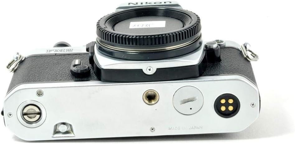 Nikon FM2 35MM SLR Film Camera with Titanium Shutter Manual focus FX Nikon Lens system (Renewed)
