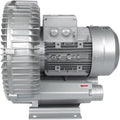 Regenerative Blower 0.5HP/0.74HP/1.49HP 110v Single Phase, Aluminum Alloy High-Pressure Vortex Ring Blower, Industrial Vacuum Pump for Air Blowing(550W/0.74HP)