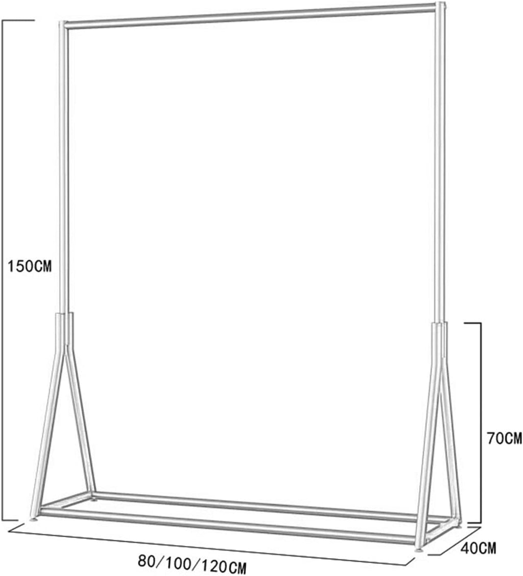 Generic Shoe Bench Coat Stand Rack Hanger Metal Heavy Duty Clothes Rail Commercial Clothes Display Rack Standing Garment Rack For Hanging Clothes Hanging Clothes Rail For Entryway And Bed, Black