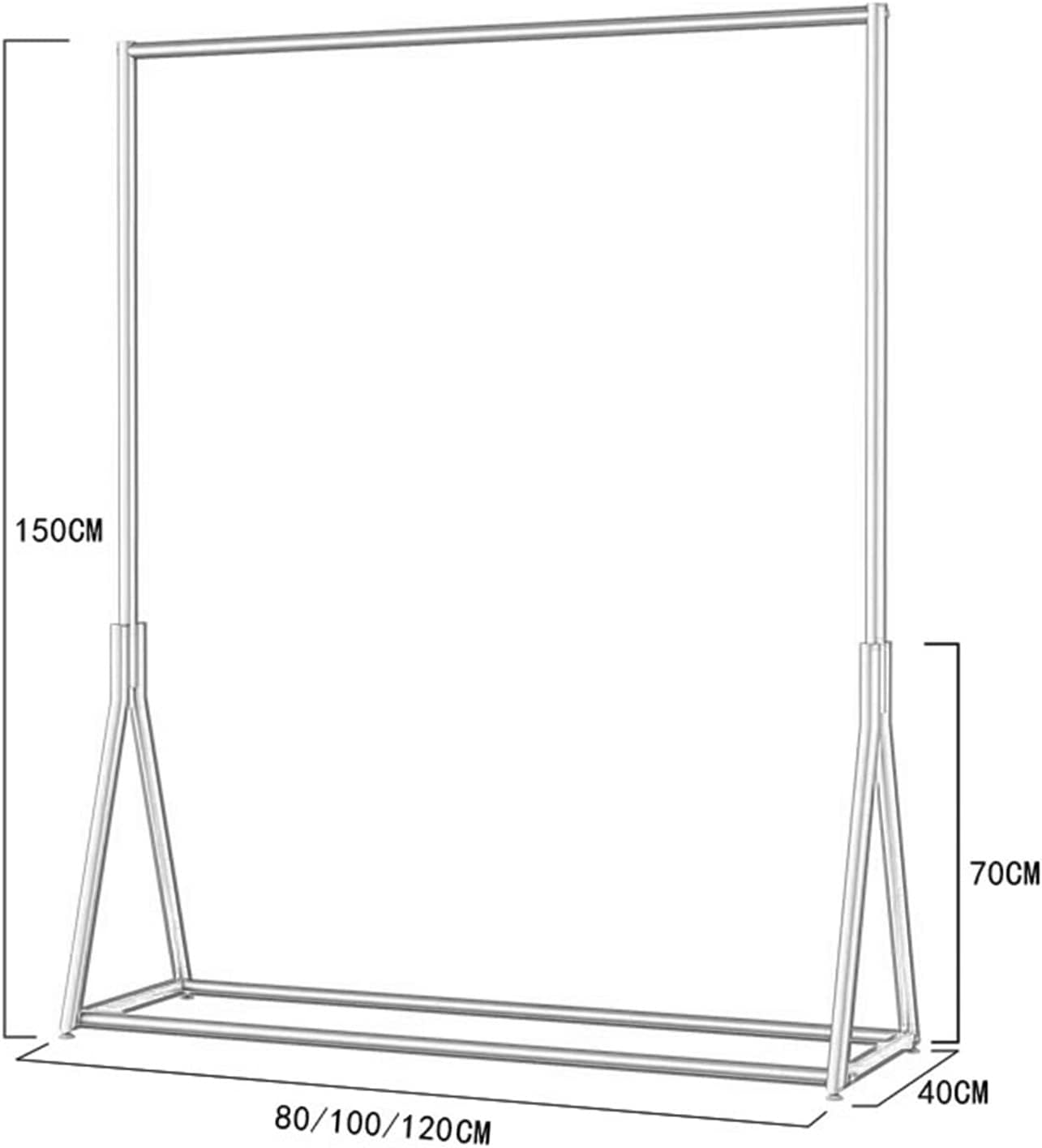 Generic Shoe Bench Coat Stand Rack Hanger Metal Heavy Duty Clothes Rail Commercial Clothes Display Rack Standing Garment Rack For Hanging Clothes Hanging Clothes Rail For Entryway And Bed, Black