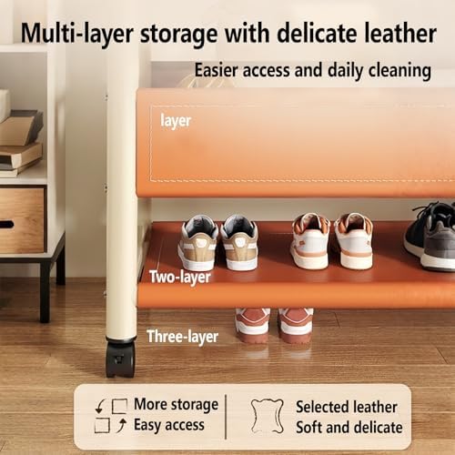 Heavy Duty Freestanding Clothes Rack with Shelves, Hooks & Storage Baskets - Portable Garment Organizer for Efficient Clothing Storage & Home Organization