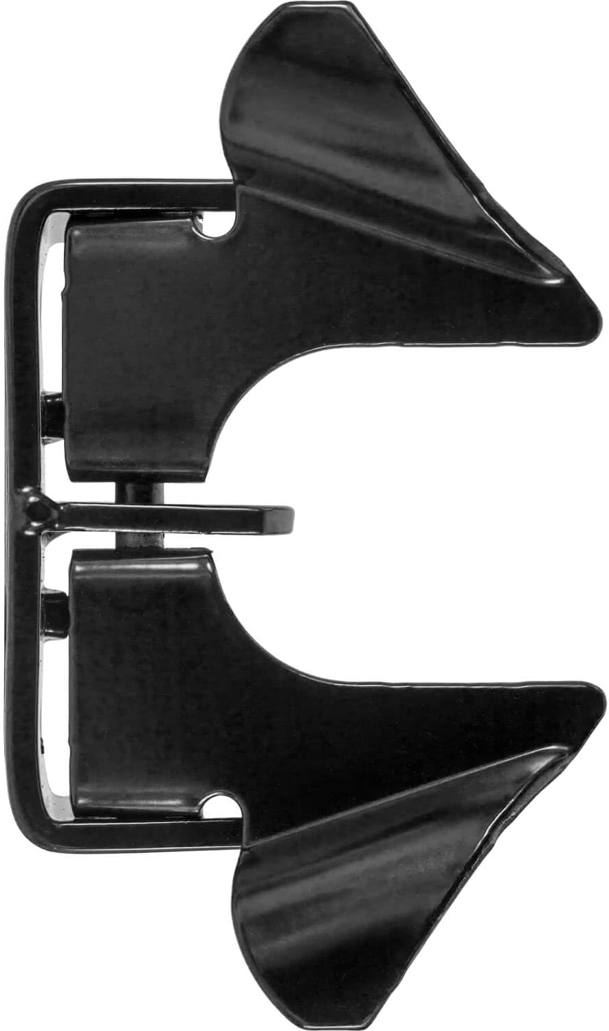 Black Wall Mount 1-3/8' Flat Back Butterfly Latch - CASE Qty 25