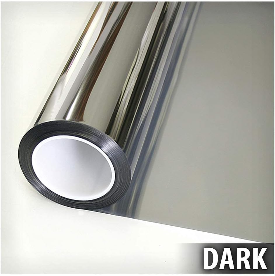 BDF EXS15 Exterior Window Film Daytime Privacy and Sun Control Mirror Silver 15 (Dark) - 48in X 50ft