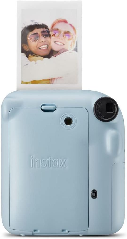 Fujifilm Instax Mini 12 Instant Camera with 40 Shot Film Pack - Pastel Blue