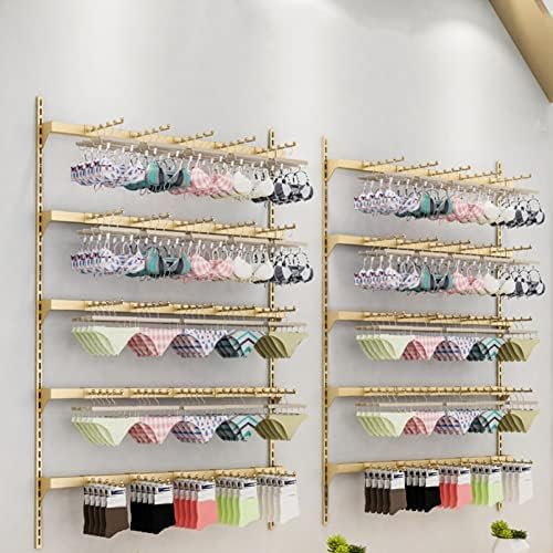 Multi-Functional Hanging Storage Rack, for Organizing Socks, Underwear, Jewelry, and Accessories - Space-Saving Wall Garment Display Solution