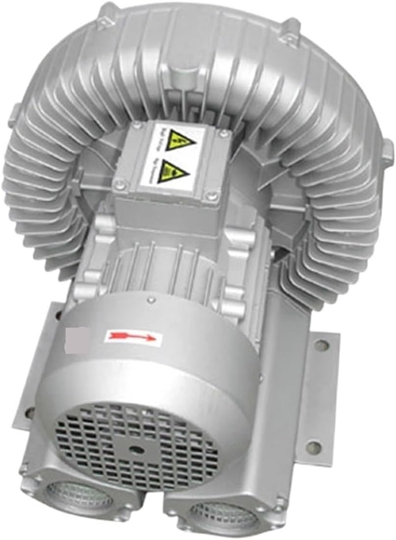 QXCIVR 2RB430-7AH26 2HP High Air Flow Regenerative Blower Vacuum Pump