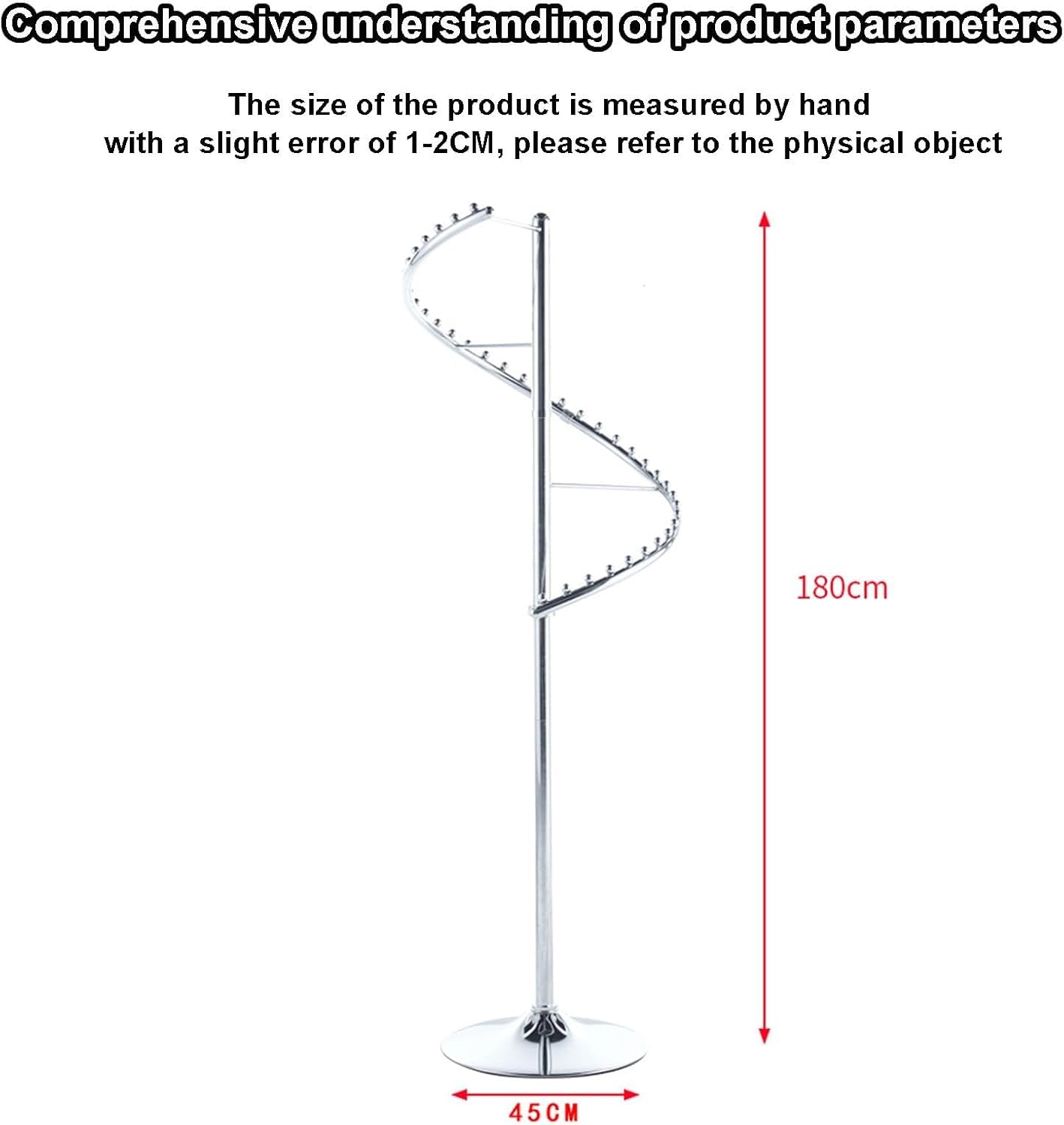 Clothing Rack,360° Rotating Clothing Rack - Heavy Duty S-Shaped Corner Wardrobe Organizer for Space Saving - Stylish White Hanging Clothes Hanger for Cloakroom Storage