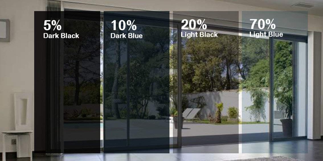G Greenfilm 70% Static Cling Window Tint for Residential & Automotive Use – DIY, Renter-Friendly, Non-Adhesive, Removable Tint for UV Protection, Glare Reduction, and Heat Blocking (48' x 212')