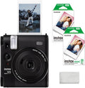 FUJIFILM INSTAX MINI 99 Instant Film Camera Bundled with INSTAX Mini Instant Film | 40 Exposures + Cleaning Cloth (4 Items)