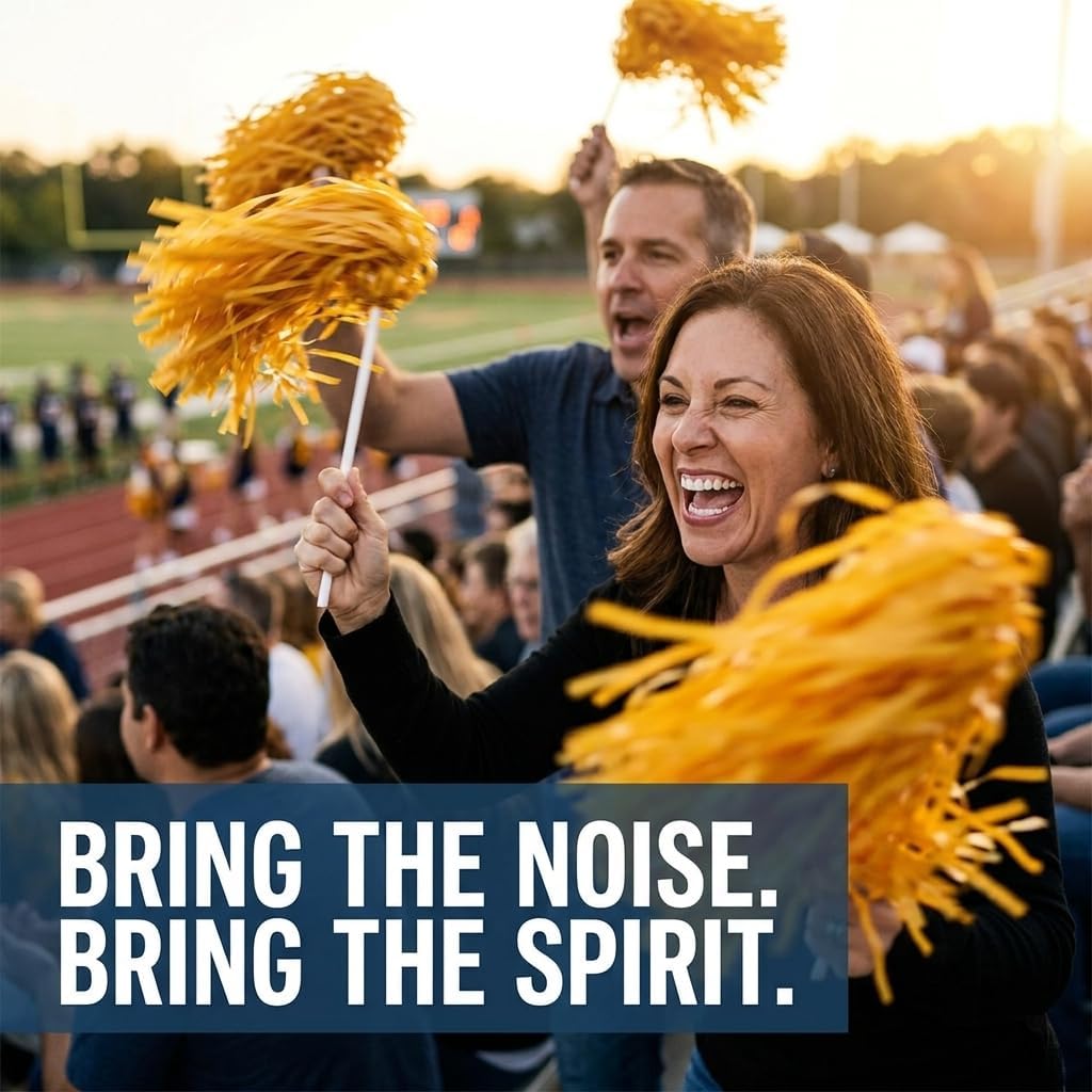 Anderson's Premium One-Color School Spirit Shakers, Cheerleader Pom Poms, Sports Fan, Football, Basketball, Homecoming, Squad, Team, Party, Dance Club, Performance, Celebrations