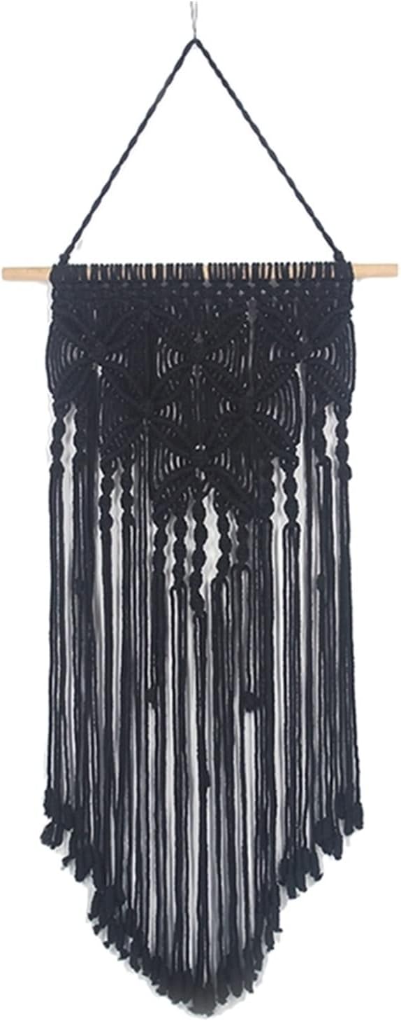 Tapestry Bohemian Tapestry Macrame Wall Hanging Woven Home Backdrop Decoration (OneColor)
