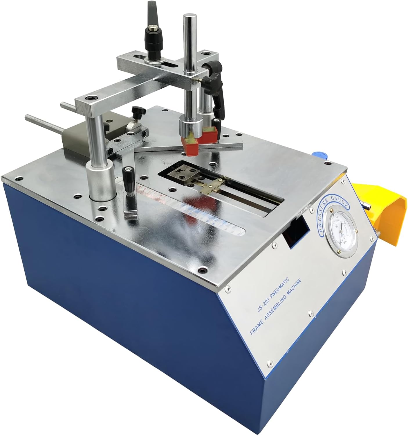 Desktop Pneumatic Picture Frame Nail Angle Machine Photo Frame Splicing Machine Photo Frame Nailing Machine Picture Frame Joiner Machine