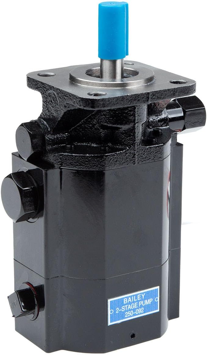 Chief Two-Stage Hydraulic Pump – 16 GPM, 3045 PSI, 4000 RPM – 1' Inlet & 1/2' NPT Outlet Ports – 4-Bolt Flange Mount, 1/2' keyed shaft x 1.5' Drive Shaft – Part Number 250094