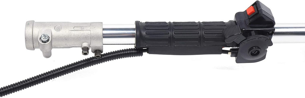 4 Stroke Backpack Brush Cutter, 35.4CC 3 in 1 Multi-Function Tiller Cultivator Gas Powered Cordless Hedge Trimmer Air-Cooled Single Cylinder Digging Tool for Garden, Yard and Farm