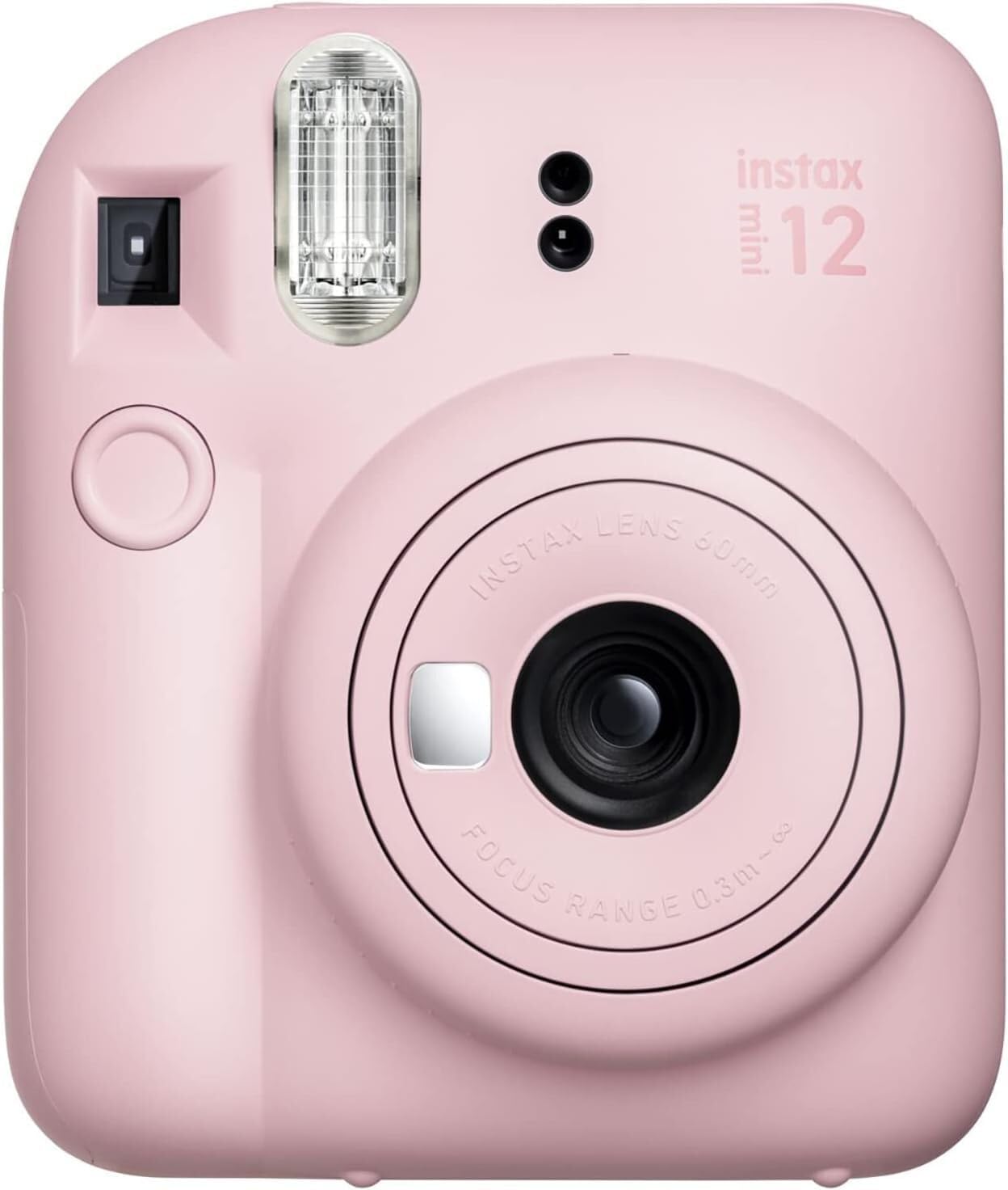 Fujifilm Instax Mini 12 Instant Camera (Blossom Pink) and Fujifilm Instax Mini Extra Film Pack (40 Sheets) Bundle, Instant Film Camera for Travel, Parties, Weddings, Gifts & Scrapbooking