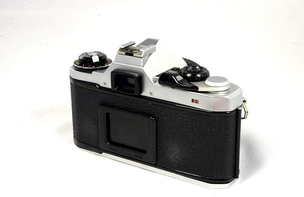 Pentax ME Super 35mm SLR Film Camera with 50MM MF Pentax PK Mount lens system. Custom Shutter, ISO, and aperture settings. Automatic shooting is available. (Renewed)