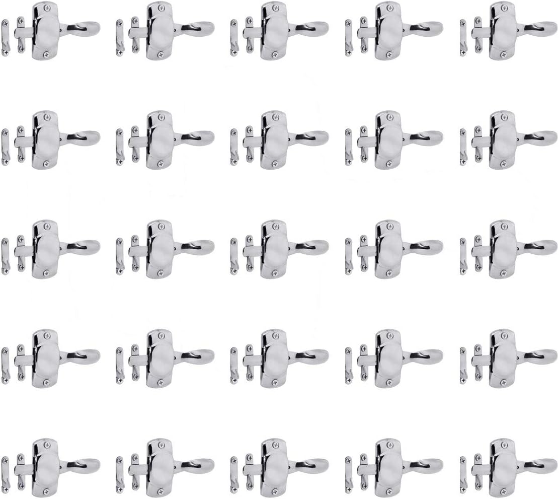 25 Piece Solid Bright Brass Hoosier Icebox Latch Right Renovators Supply
