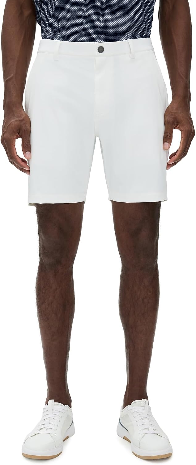 Bright White Varick Pull-On Short