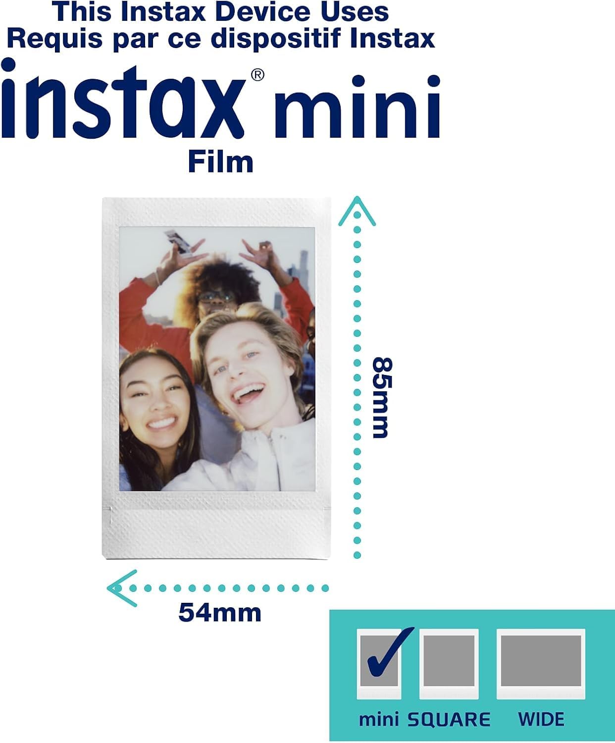 Fujifilm Instax Mini EVO Instant Camera with Sunshine Photo Microfiber Cleaning Cloth (Camera + 2 Twin Packs, Black)
