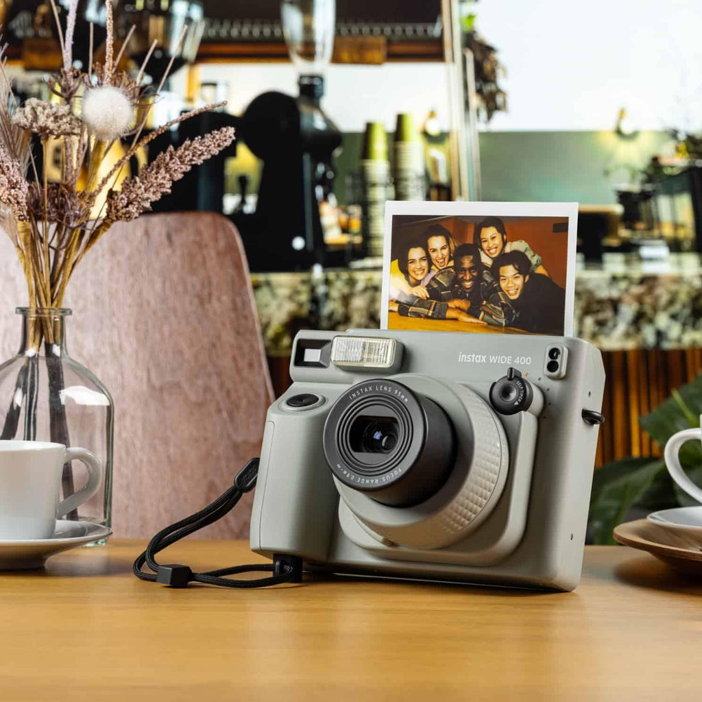 Fujifilm Instax Wide 400 Instant Film Camera Bundle with Fuji Instax-Wide Instant Film (20 Sheets) + Carrying Case + Photo Album + More