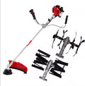 58cc brushcutter 2stroke 3 in 1 Trimmer Cultivator Grass Cutting Chainsaw Tiller Gas Mower