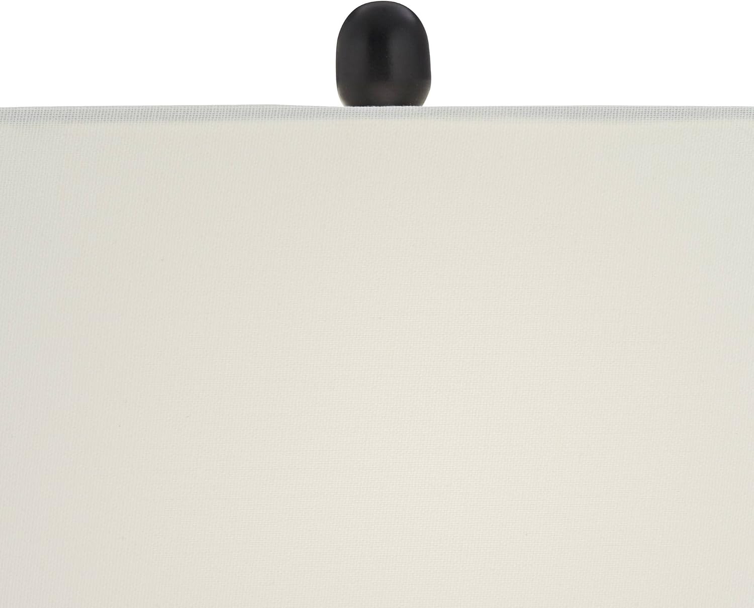 360 Lighting Roxie Modern Table Lamps with Clear Acrylic Risers USB Charging Port 31' Tall Set of 2 Black Off-White Rectangular Fabric Shade Decor for Bedroom Living Room Bedside Nightstand