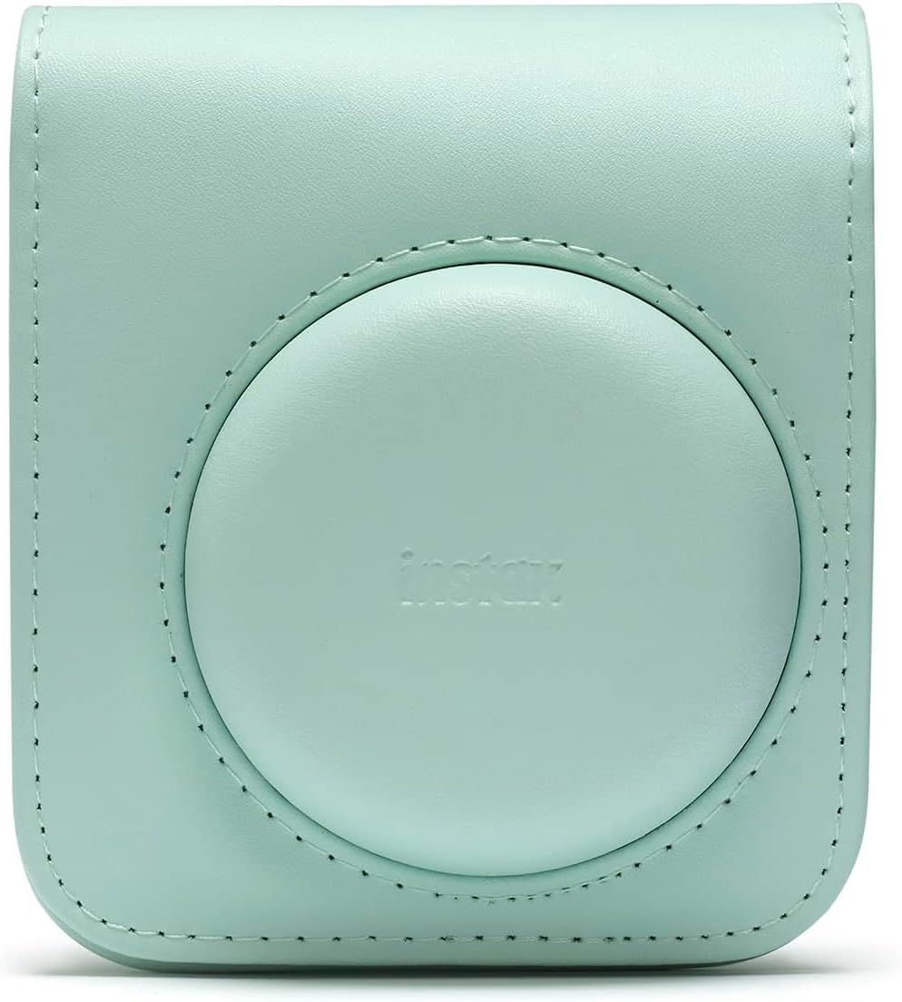 Fujifilm INSTAX MINI 12 Instant Film Camera (Mint Green) Bundle, Includes: INSTAX Mini Film (20 Exposures), INSTAX Mini 12 Case and More (5 Items)