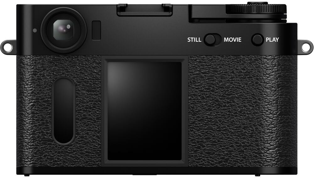FUJIFILM X Half Premium Compact Digital Camera (Black) Bundle with Fuji Link 3 Smartphone Printer (Sage Green) + Instax Mini Film + 64GB Memory Card + Flexible Tripod + Cleaning Kit + More