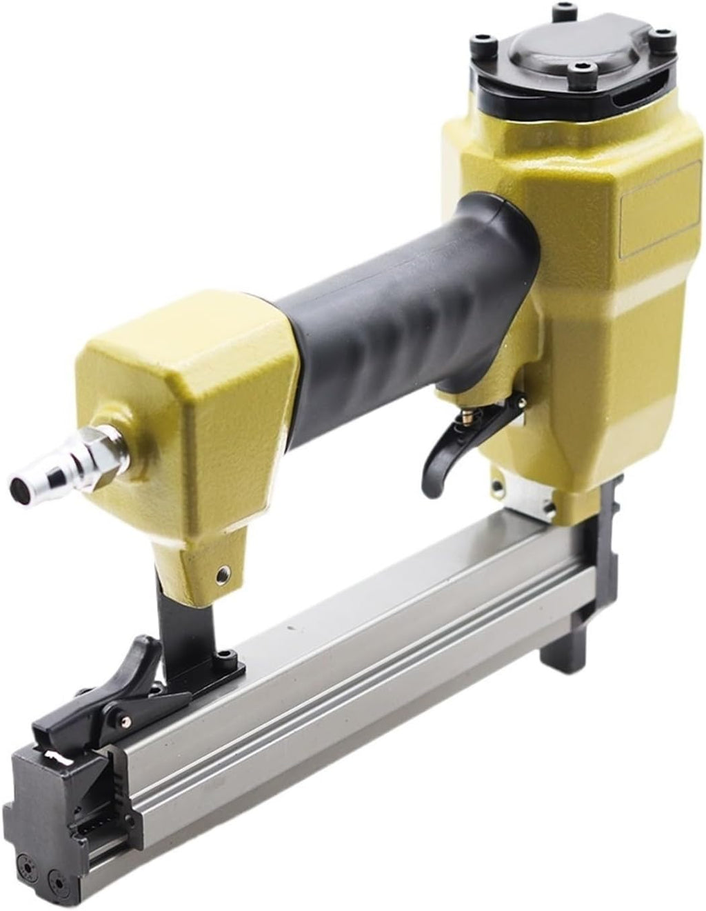Pneumatic Upholstery Stapler Heavy-Duty Pneumatic V-Type Nail Gun Joining Gun Picture Frame Joiner Gun V1015 Pneumatic Stapler