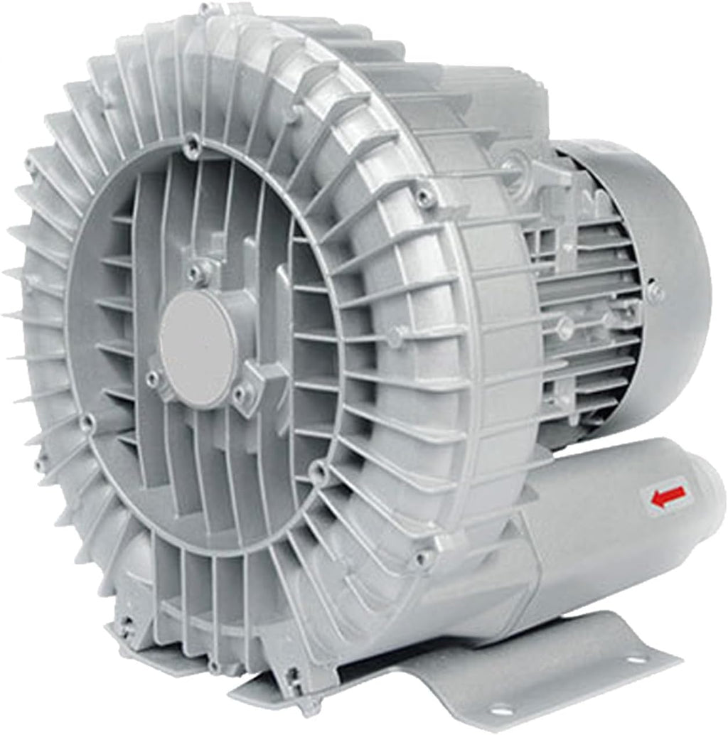 220V/380V Industrial Vortex Air Blower Pump, Commercial Electric Air Pump,Regenerative Blower,for Factories Dust Removal and Ventilation,1.1KW/380V