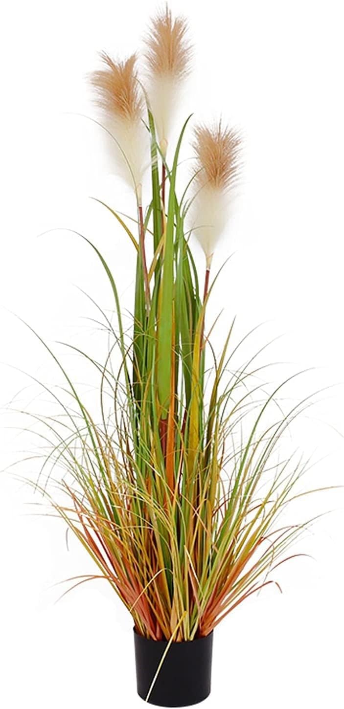 Faux Flowers Artificial Flowers Natural Dried Flowers Arrangements Artificial Faux Reed Flower Stems Bunch for Wedding Arrangements.