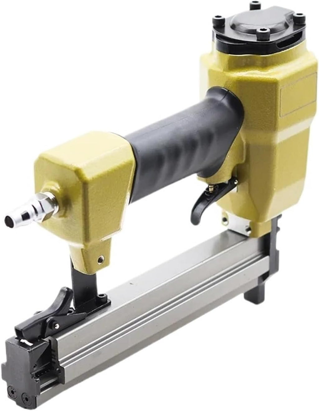 Pneumatic Upholstery Stapler Heavy-Duty Pneumatic V-Type Nail Gun Joining Gun Picture Frame Joiner Gun V1015 Pneumatic Stapler