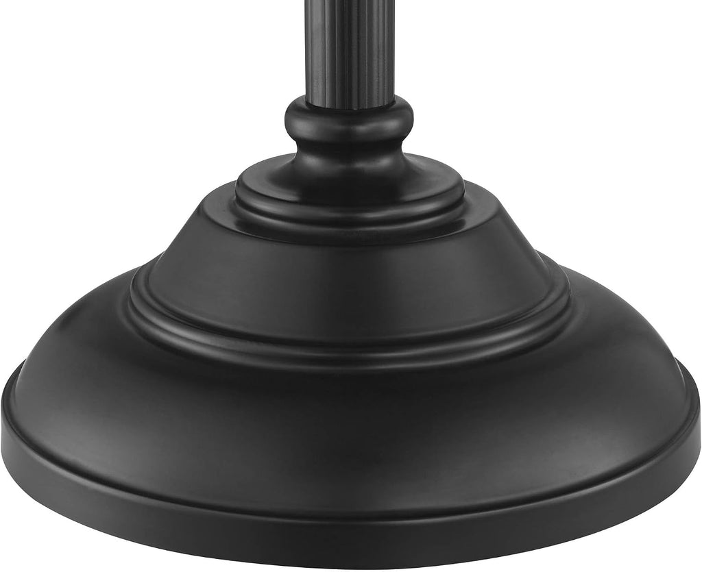 Franklin Iron Works Annie Traditional 63' Tall Standing Floor Lamps Set of 2 Lights Iron Scroll Brown Bronze Finish Living Room Bedroom House Reading Office Home Decor Entryway Cream Drum Shade