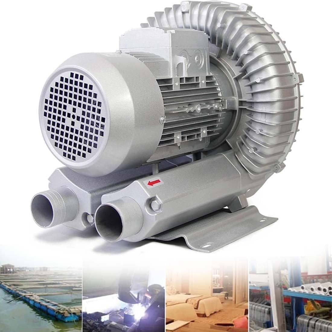 High-Pressure Vortex Ring Blower, 0.16 HP~2.95 HP Regenerative Blower, Single Phase High-Pressure Vortex Ring Blower, Side Channel Blower, Sewage Aeration Vortex Blower, Vacuum Pump,2200W/2.95HP