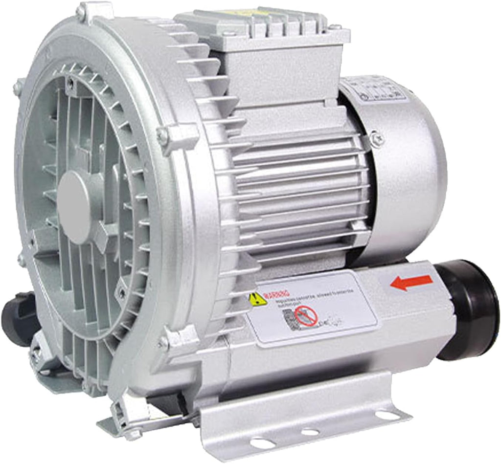 220V/380V Industrial Vortex Air Blower Pump, Commercial Electric Air Pump,Regenerative Blower,for Factories Dust Removal and Ventilation,180W/220V