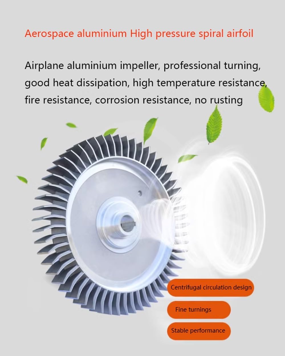 Regenerative Blower for Fish Tank, 110V 50Hz Single Phase Turbine Blower, High-Pressure Vortex Ring Blower, 0.33HP 0.47HP 0.5HP 0.74HP 1.01HP 1.49HP(1100W/1.49HP)