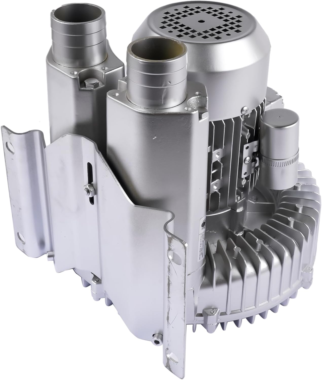 Industrial Vacuum Pump for Factory Ventilation Dust Removal, 220V/380V AC Three Phases Regenerative Blower, 1.5KW, Maximum Rated Airflow 263m³/h (155CFM)
