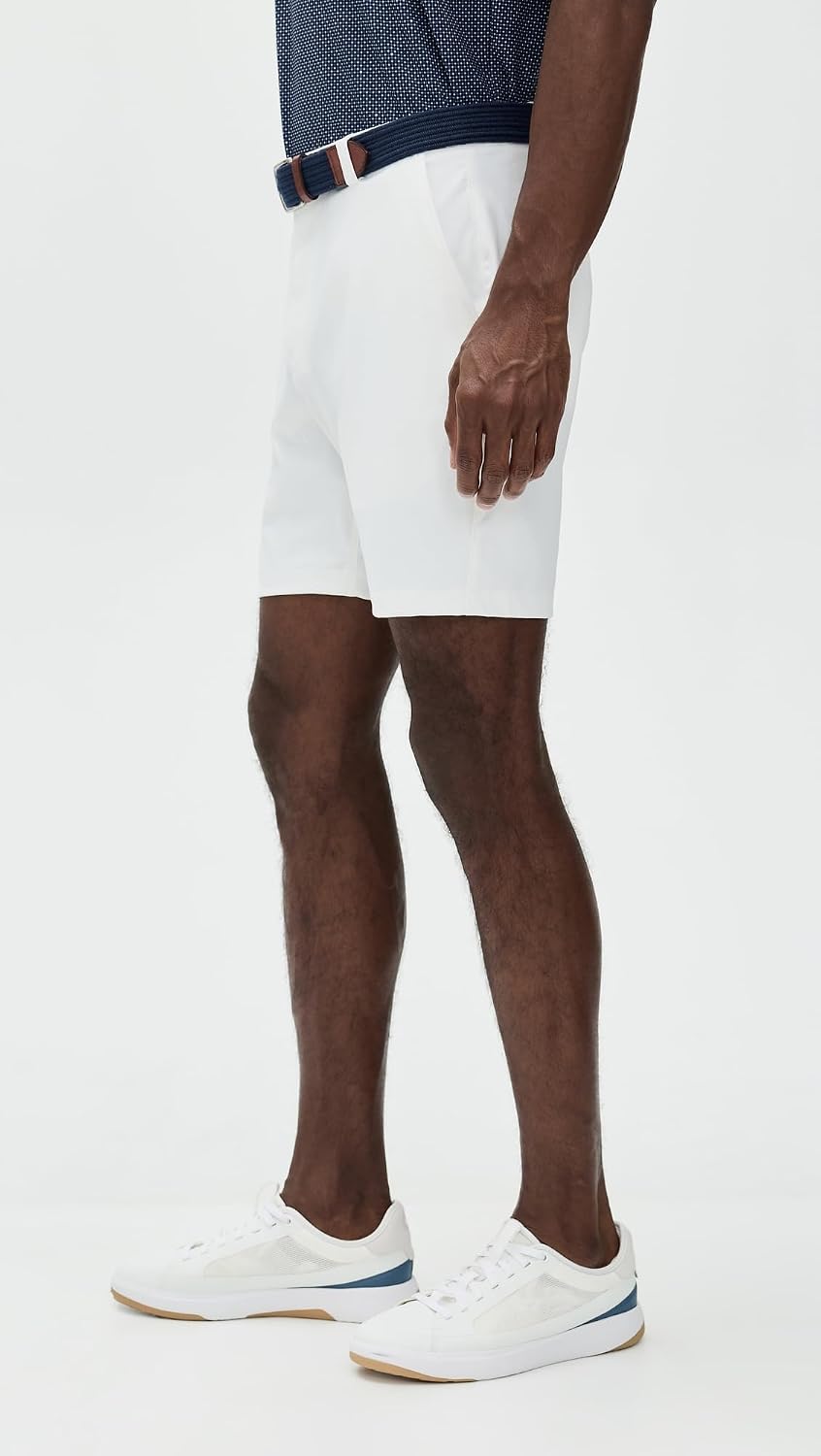Bright White Varick Pull-On Short
