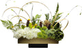 Faux Plants Simulation Dried Flower Bouquet Metal Florist Flower Arrangement Hotel Lobby Table Flower Simulation Floral Art Entryway Decoration Spring Summer Decoration