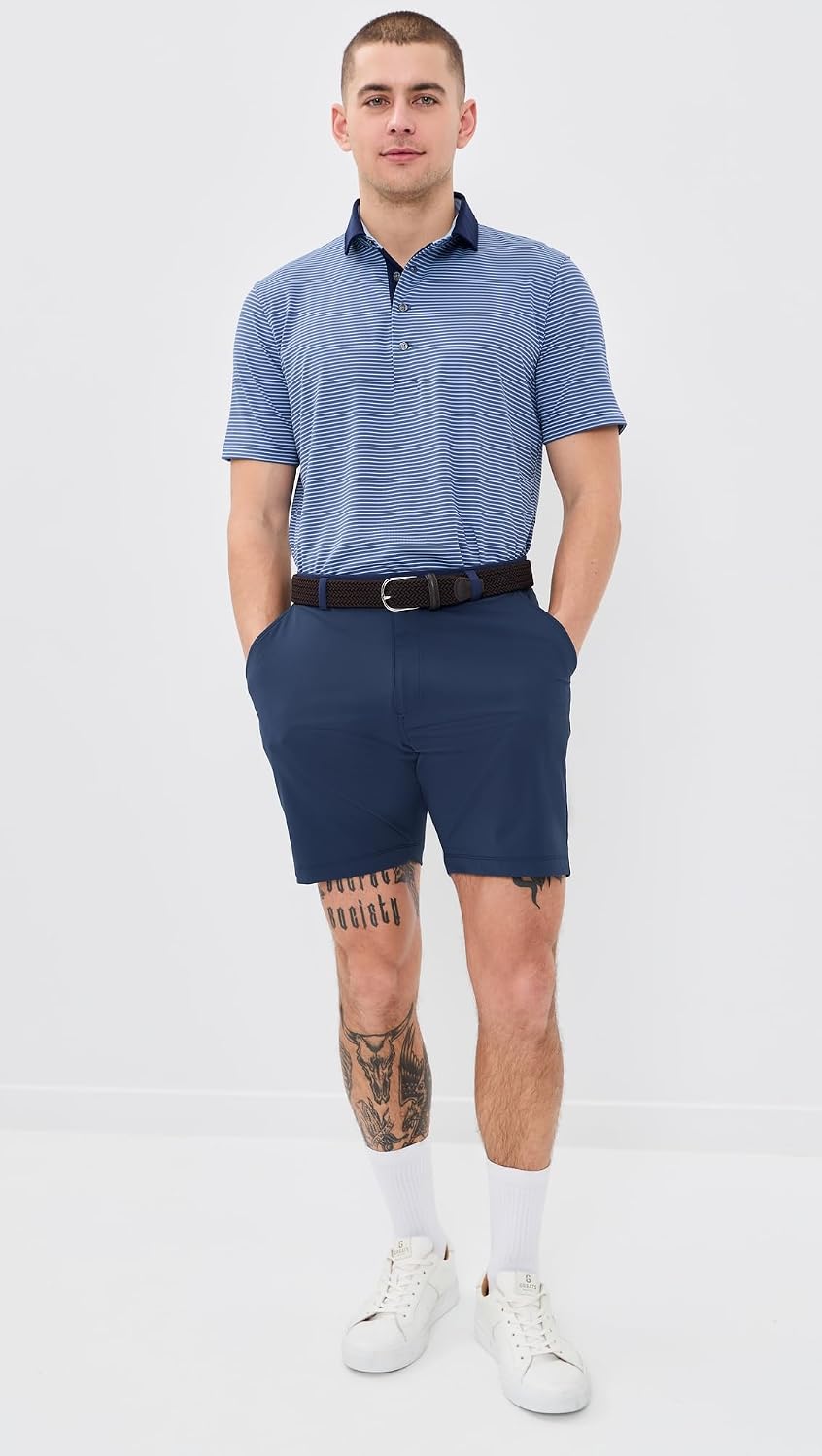 Redvanly Men's Hanover Pull On Shorts 7.5'