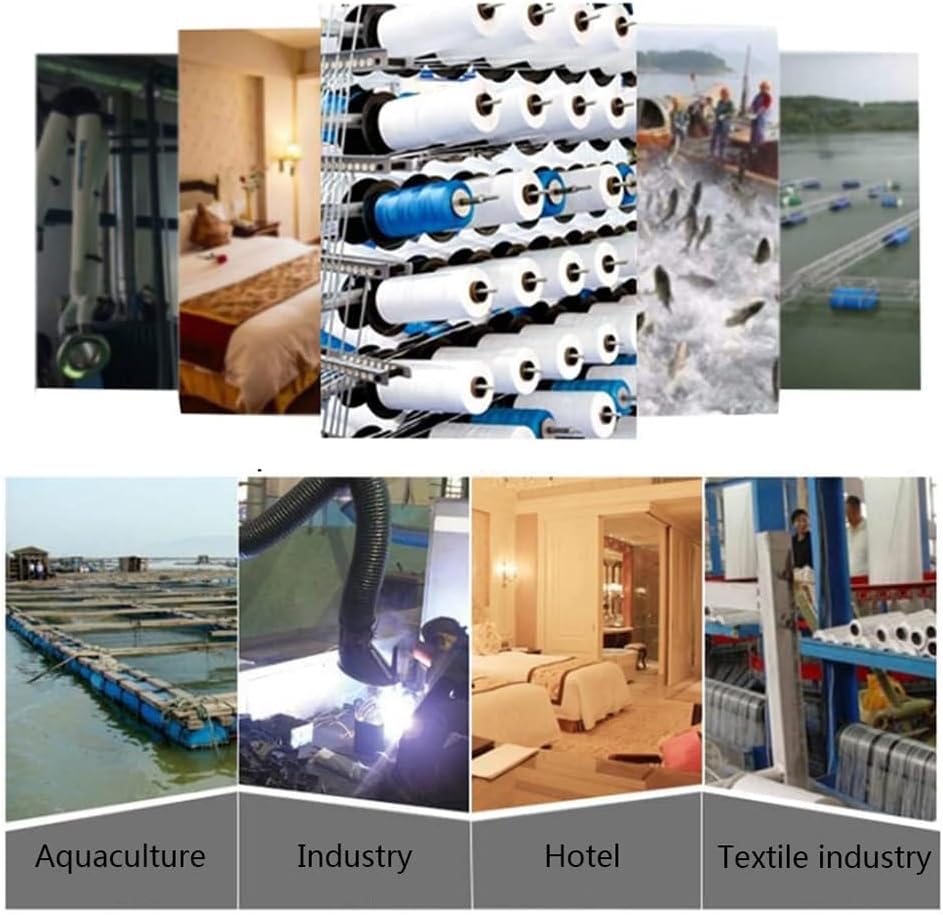 0.16HP~1.49HP Regenerative Blower, High-Pressure Vortex Ring Blower, for Air Blowing Or Suction, 110V 50Hz(370W/0.5HP)