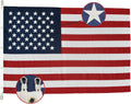 TOPFLAGS American Flag Large US Flags 15x25 FT for Outdoor USA Heavy Duty High Wind Embroidered Stars Sewn Stripes with 5 Brass Grommets Vibrant Color Banner