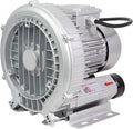 120W-1100W Regenerative Blower, 220V 50Hz Single Phase, High-Pressure Vortex Ring Blower, Industrial Vacuum Pump for Air Blowing,550W/0.74HP