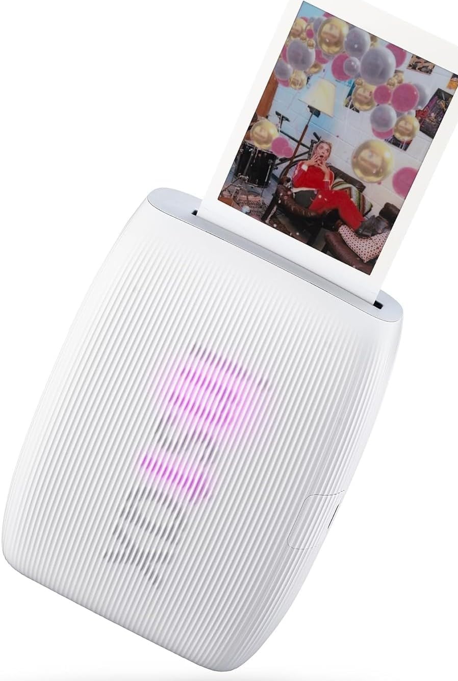 Fujifilm INSTAX Mini Link 3 Smartphone Printer with INSTAX Mini Instant Film and Sunshine Microfiber Cleaning Cloth... (3 Twin Pack (60 Sheets), Clay White)