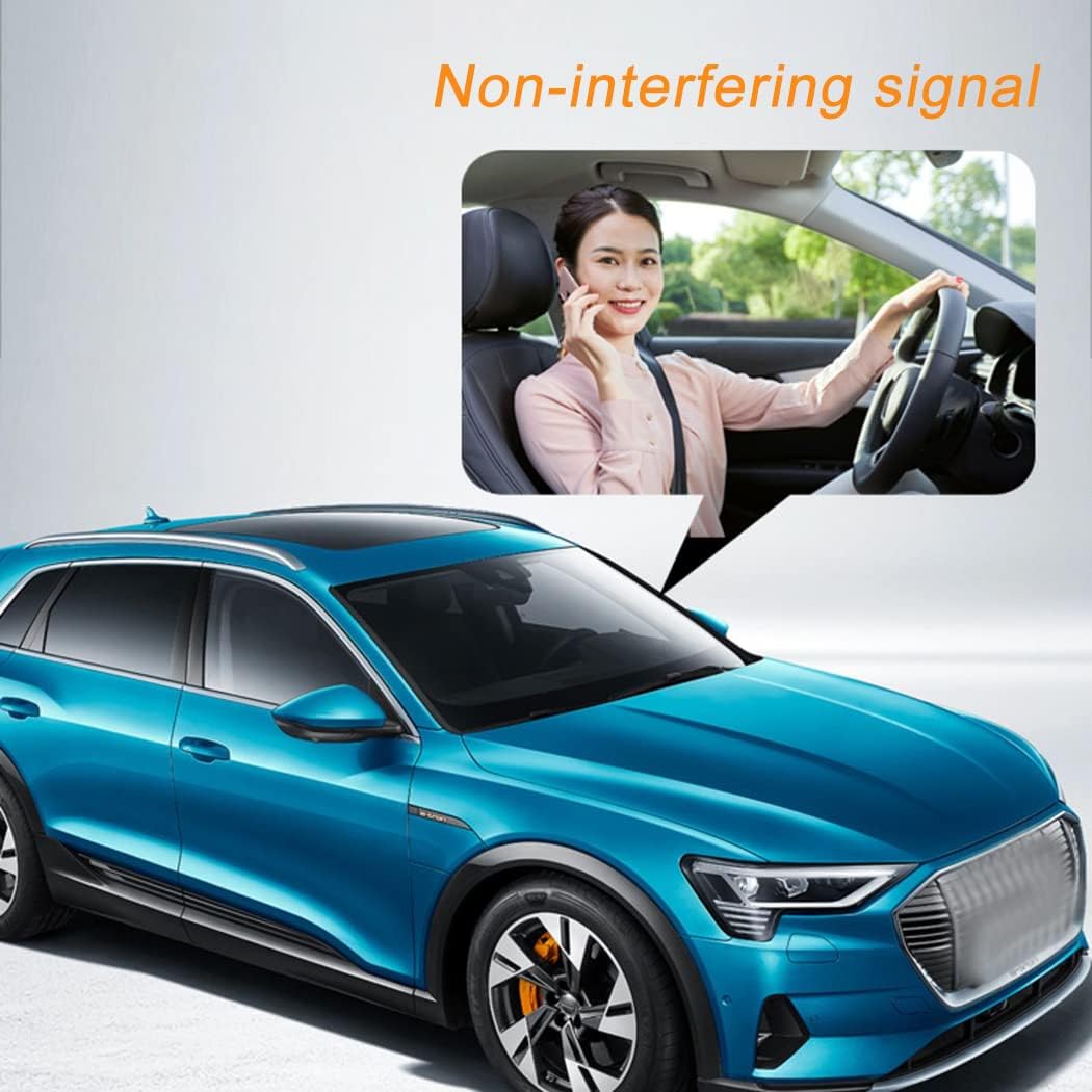 Nano Ceramic Car Front Window Film 99% Anti UV Heat Insulation Sun Blocking Solar Window Tint for Car Windshield Rear Side Window, 40Inch X 100Feet Roll 80% VLT