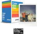 Polaroid Color Instant Film for 600 and i-Type Cameras 5-Pack Bundle with a Cleaning Cloth
