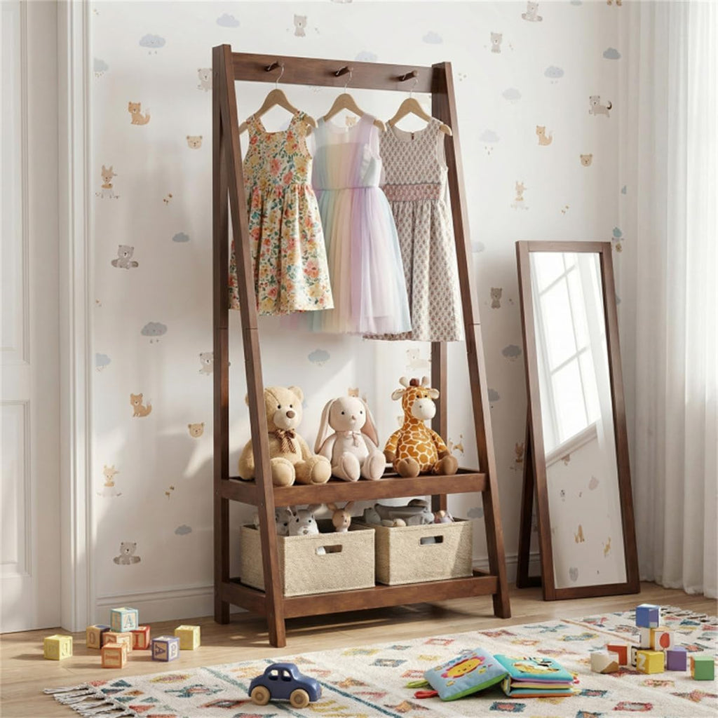 Coat Rack With Hooks and Shelf, Freestanding Wooden Hanger, Entryway Hall Tree, Rustic Mudroom Organizer, Coat Stand for Small Space, Wooden Entryway Furniture, Garment Rack with Storage