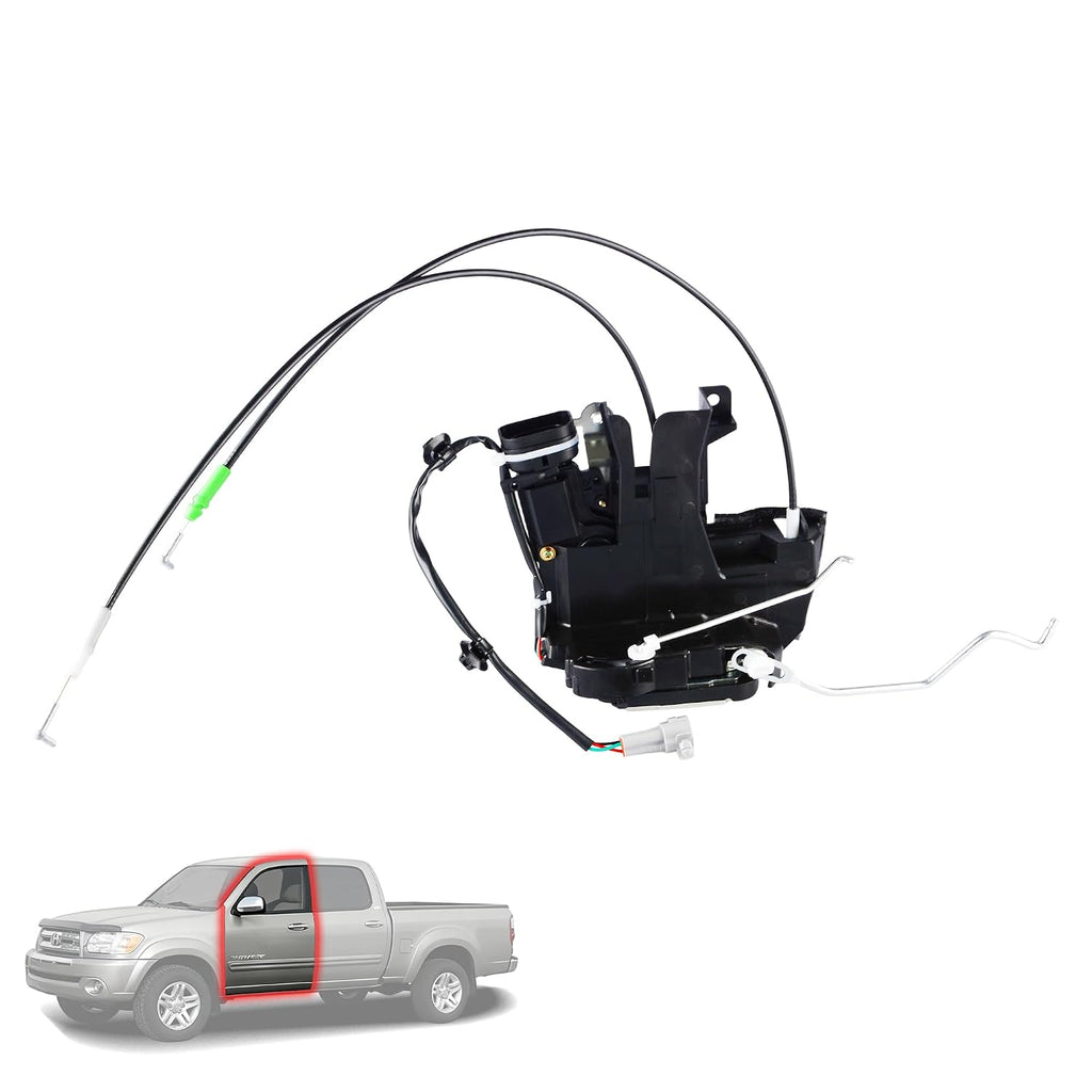 Front Left Door Lock Actuator Compatible for Toyota Tundra 2000-2006, Driver Side Door Latch Assembly Replacement for 69040-0C010