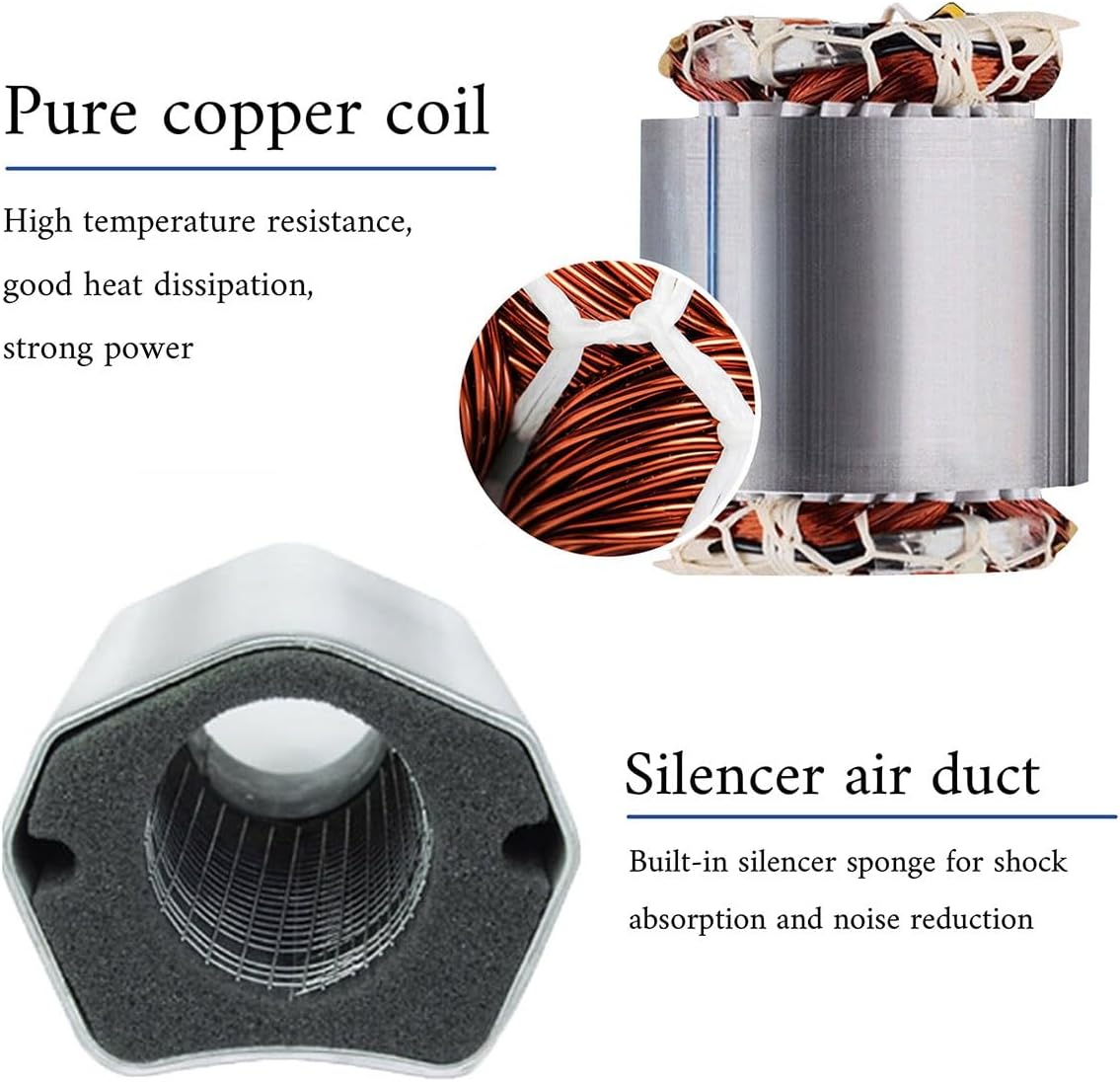 Industrial Blower Vortex Ring Blower Large Airflow Type fish pond aerator Regenerative Blower strong centrifugal fan High pressure Blower 110V 250/350/550W(250W)